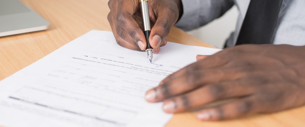 Pensioenakkoord tekenen